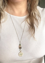 Load image into Gallery viewer, Green Evil Eye Amulet Necklace